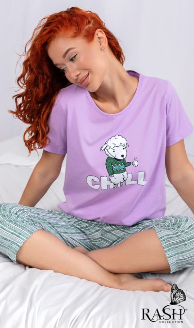 Пижама "Chill" сиреневая Пижама "Chill" сиреневая