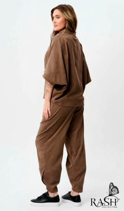 Брюки Boho микровельвет бежевый Брюки Boho микровельвет бежевый